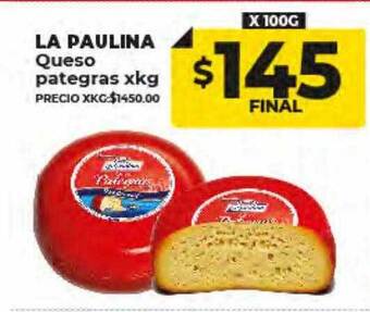 Supermayorista Vital La paulina queso pategras oferta