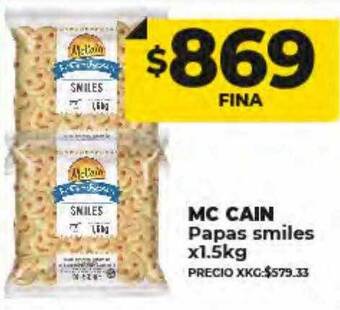 Supermayorista Vital Mc cain papas smiles oferta