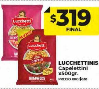 Supermayorista Vital Lucchettinis capelettini oferta