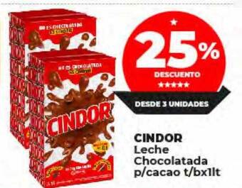 Supermayorista Vital Cindor leche chocolatada oferta