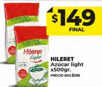Supermayorista Vital Hileret azúcar light oferta