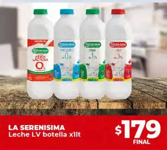 Supermayorista Vital La serenisima leche lv botella oferta