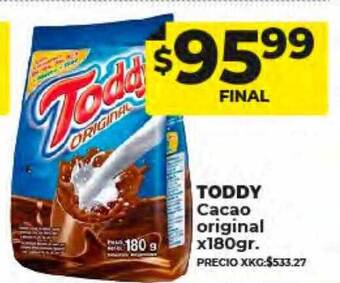 Supermayorista Vital Toddy cacao original oferta
