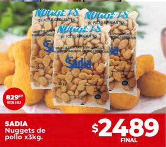 Supermayorista Vital Sadia nuggets de pollo oferta
