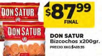 Supermayorista Vital Don satur bizcochos oferta