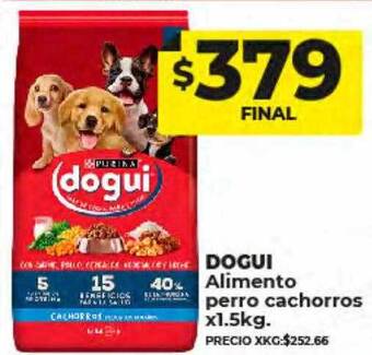 Supermayorista Vital Dogui alimento perro cachorros oferta