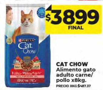 Supermayorista Vital Cat chow alimento gato adulto carne-pollo oferta