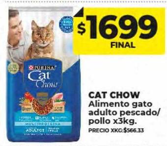 Supermayorista Vital Cat chow alimento gato adulto pescado-pollo oferta