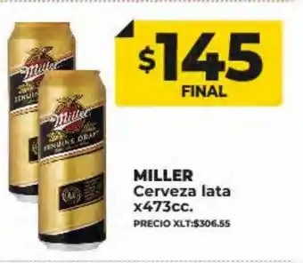 Supermayorista Vital Miller cerveza lata oferta
