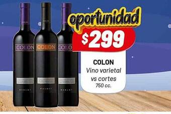 Almacor Colon vino varietal vs cortes oferta