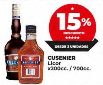 Supermayorista Vital Cusenier licor oferta