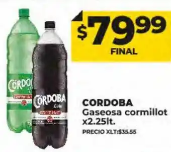 Supermayorista Vital Cordoba gaseosa cormillot oferta