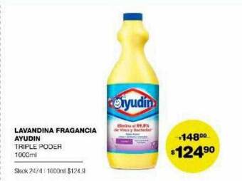 Atomo Conviene Lavandina fragancia ayudin oferta