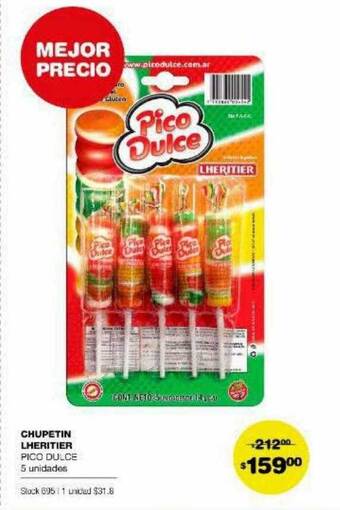 Atomo Conviene Chupetin lheritier pico dulce oferta