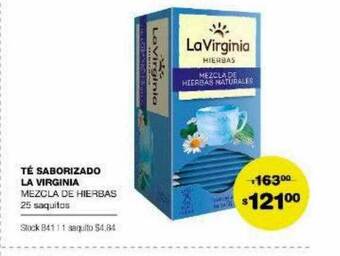 Atomo Conviene Té saborizado la virginia oferta