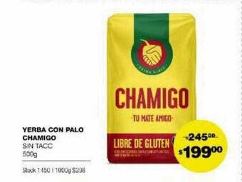 Atomo Conviene Yerba con palo chamigo oferta