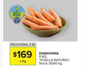 Carrefour Zanahoria huella natural oferta