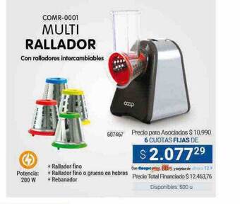 Cooperativa Obrera Comr-0001 multi rallador oferta