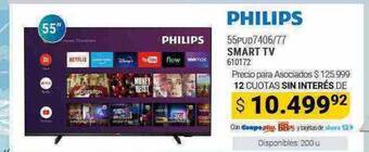 Cooperativa Obrera Philips 55pud7406 77 smart tv oferta