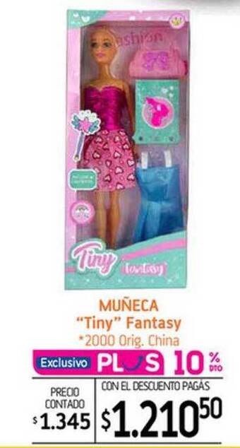 La Anonima Muñeca tiny fantasy oferta