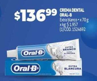 Makro Crema dental oral-b oferta