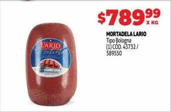 Makro Mortadela lario oferta