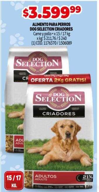 Makro Alimento para perros dog selection criadores oferta