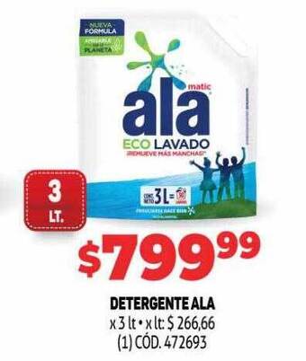 Makro Detergente ala oferta