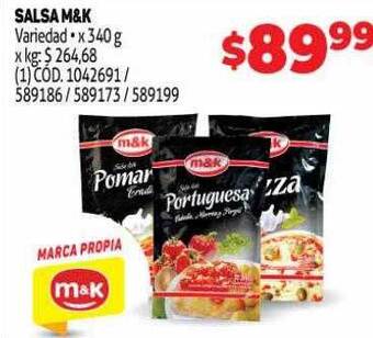 Makro Salsa m&k oferta