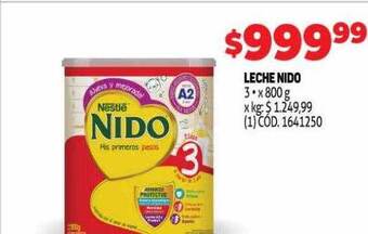 Makro Leche nido oferta