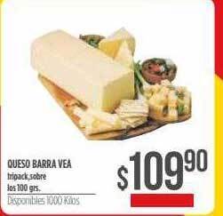 Supermercados Vea Queso barra vea oferta
