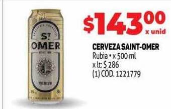 Makro Cerveza saint-omer oferta
