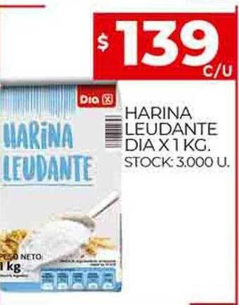 Supermercados DIA Harina leudante dia oferta