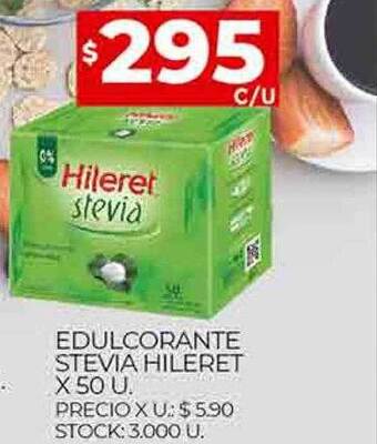 Supermercados DIA Edulcorante stevia hileret oferta