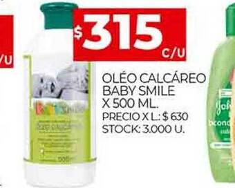 Supermercados DIA Oléo calcáreo baby smile oferta