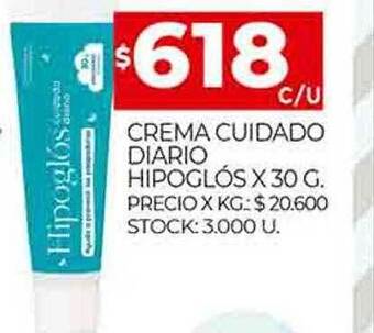 Supermercados DIA Crema cuidado diario hipoglós oferta