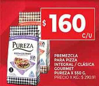 Supermercados DIA Premezcla para pizza integral clásica gourmet pureza oferta