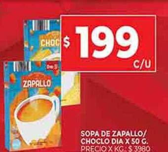 Supermercados DIA Sopa de zapallo choclo dia oferta