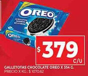 Supermercados DIA Galletotas chocolate oreo oferta