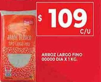Supermercados DIA Arroz largo fino dia oferta