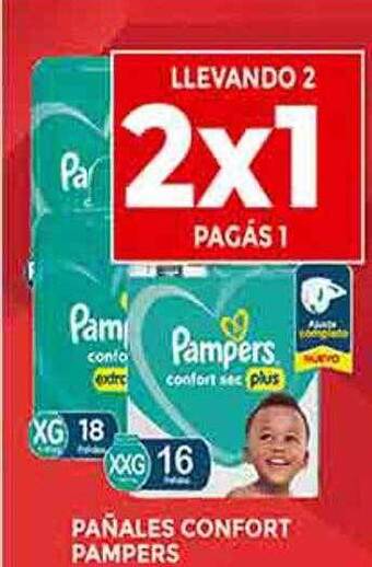 Supermercados DIA Pañales confort pampers oferta