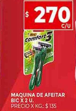 Supermercados DIA Maquina de afeitar bic oferta