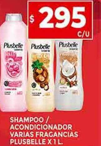 Supermercados DIA Shampoo acondicionador varias fragancias plusbelle oferta