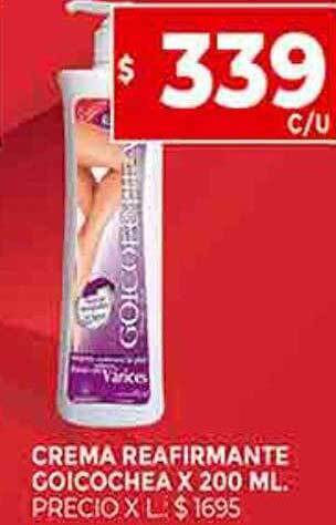 Supermercados DIA Crema reafirmante goicochea oferta