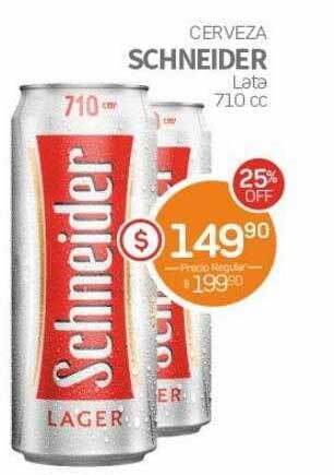 Alvear Cerveza schneider oferta