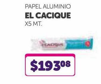 La Gallega Supermercados Papel aluminio el cacique oferta