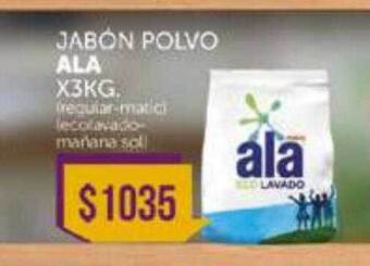 La Gallega Supermercados Jabón polvo ala x3kg oferta