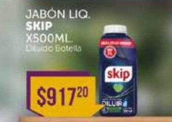 La Gallega Supermercados Jabón liq skip x500ml oferta