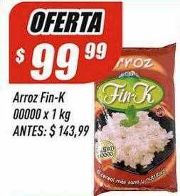 Supermercados Comodin Arroz fin-k oferta