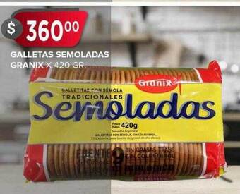 Supermercados Mayor Galletas semoladas granix oferta